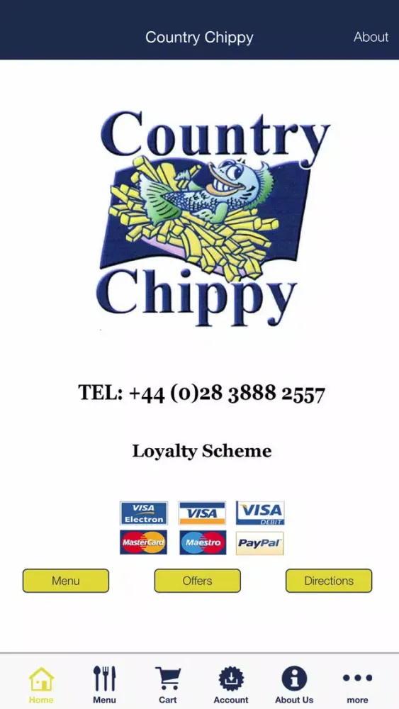 Tangkapan layar Country Chippy