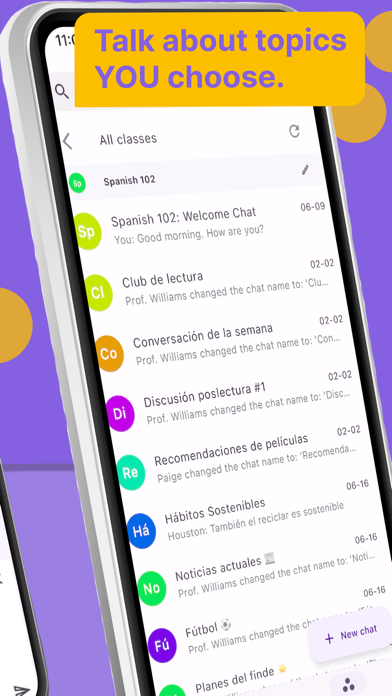 Pangea Chat Screenshots