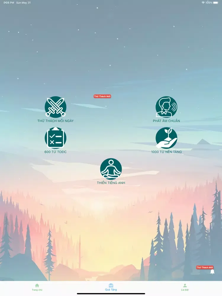 ภาพหน้าจอของ TalkYeah iPad 