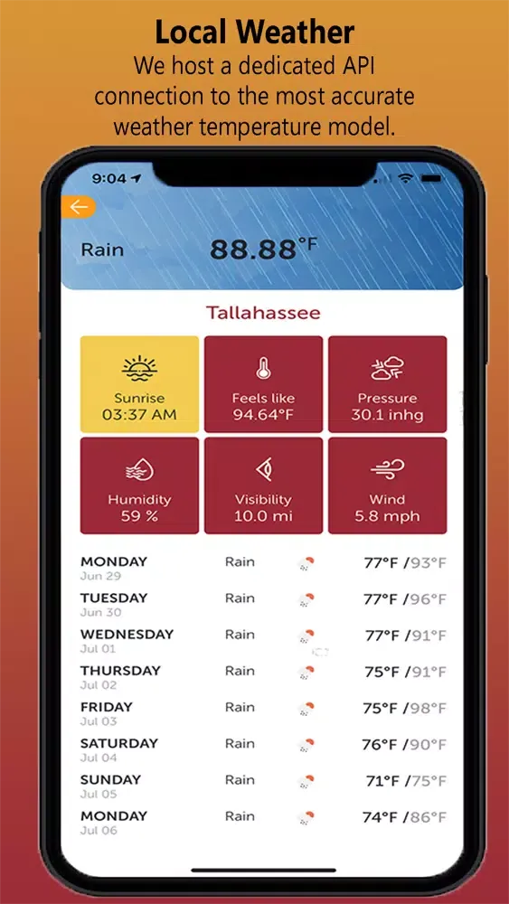 Tallahassee Smart City سکرین شاٹس