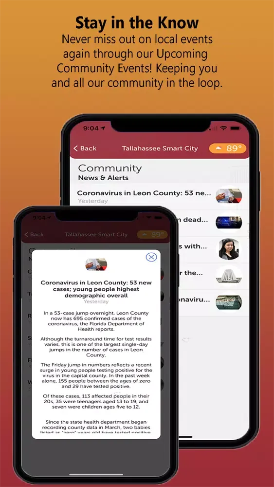 Tallahassee Smart City سکرین شاٹس