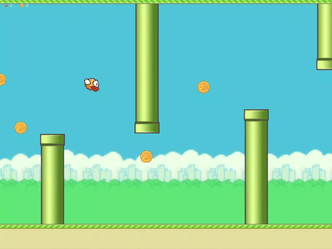 Screenshot di 跳跃小鸟之单机休闲小游戏 iPad 