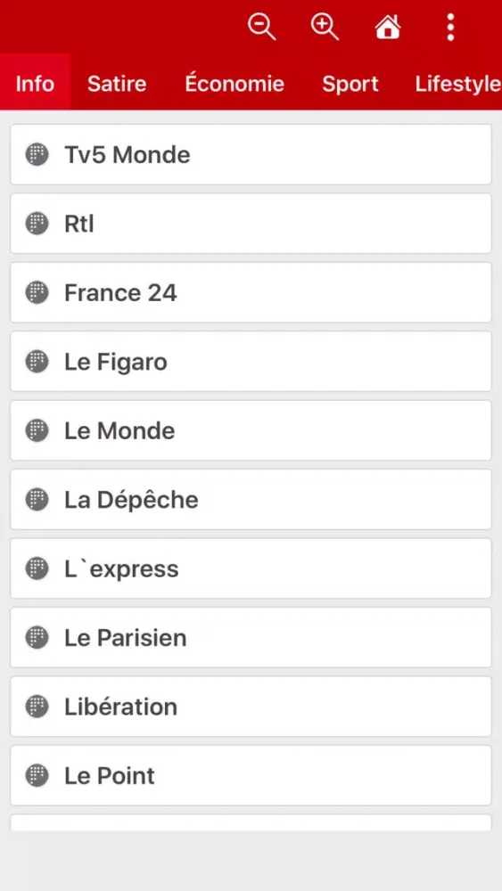 France en temps réel Screenshots