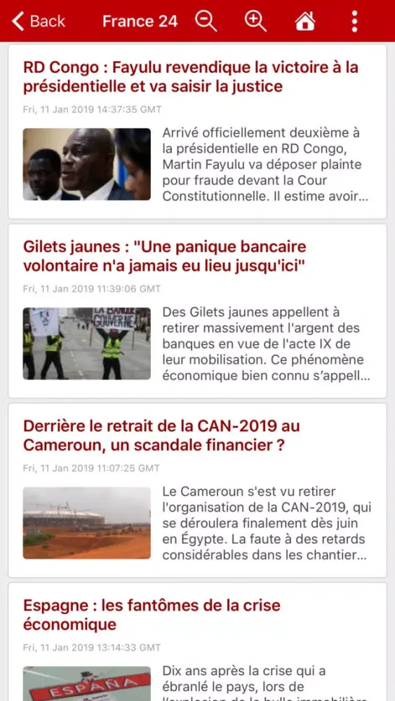 France en temps réel Screenshots