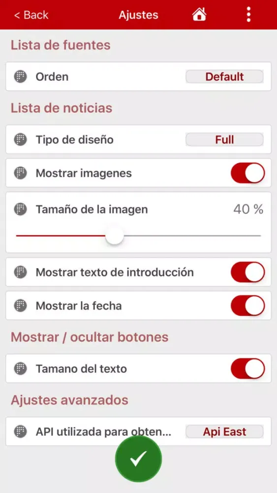 Screenshot di Mexico en tiempo real