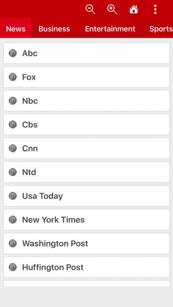 US news in real time 스크린샷