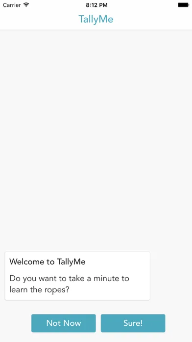 Zrzuty ekranu TallyMe