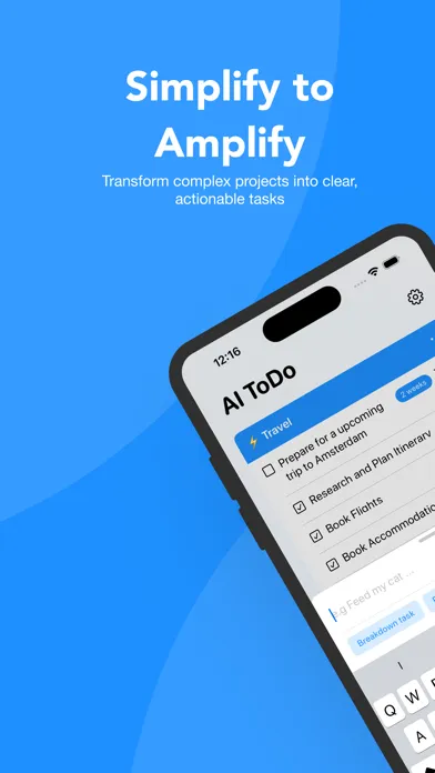 AI Todo - Personal Assistant 스크린샷