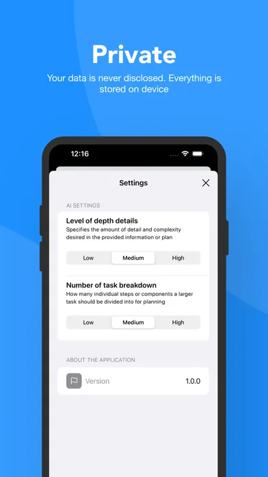 AI Todo - Personal Assistant 스크린샷