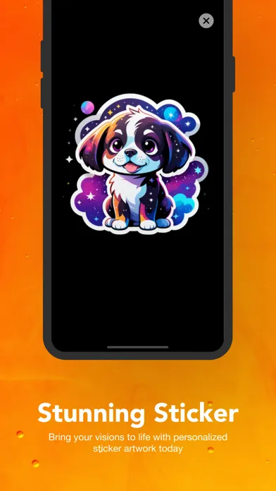 Screenshot di Stickerist - AI Stickers Maker