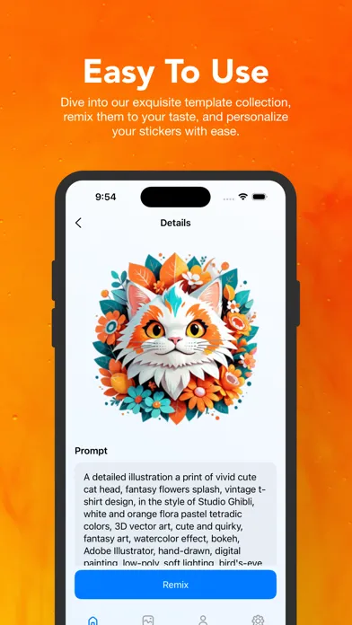 Screenshot di Stickerist - AI Stickers Maker