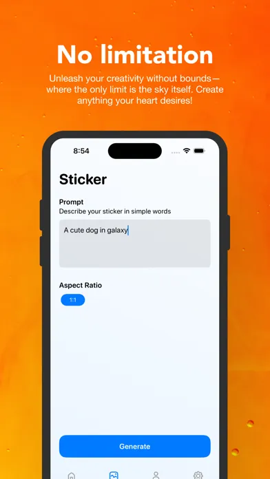 Screenshot di Stickerist - AI Stickers Maker