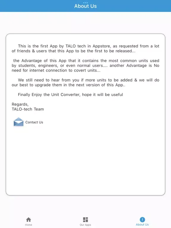 Capturas de pantalla de TALO Unit Converter iPad 