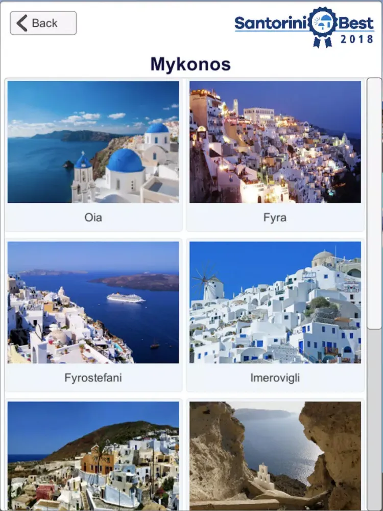 SantoriniBest iPad  스크린샷