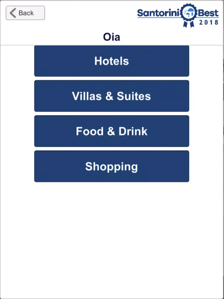 SantoriniBest iPad  스크린샷