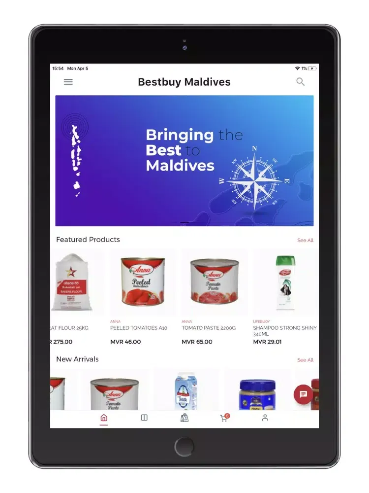 Bestbuy Maldives (BBM) iPad 應用截圖