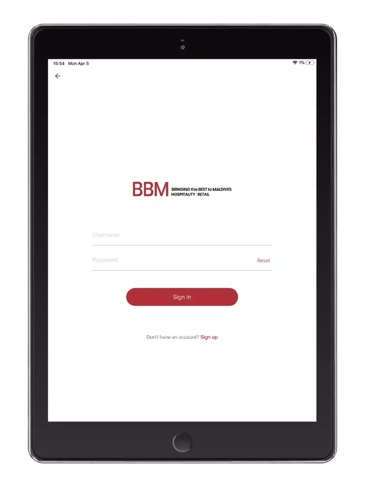 Bestbuy Maldives (BBM) iPad 應用截圖