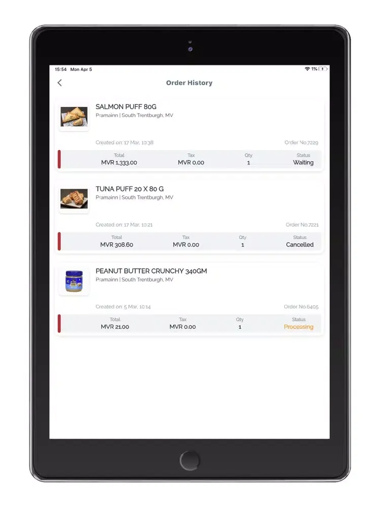 Bestbuy Maldives (BBM) iPad 應用截圖