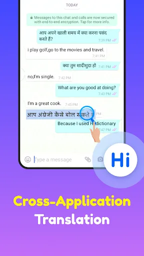 Ảnh chụp màn hình của Hi Dictionary - Learn Language