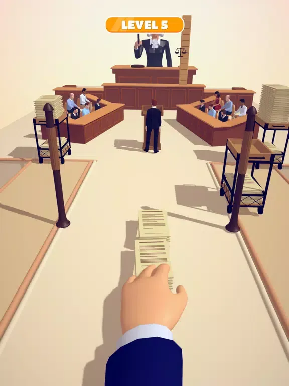 Lawsuit Run iPad  Screenshots