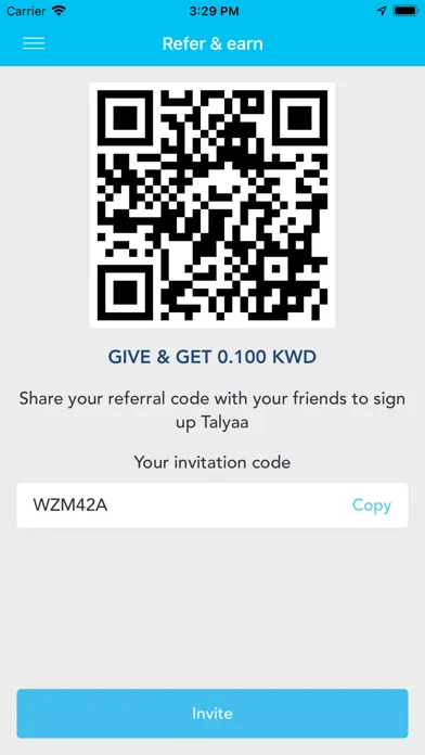 Capturas de pantalla de Talyaa تاليا -Taxi Booking App