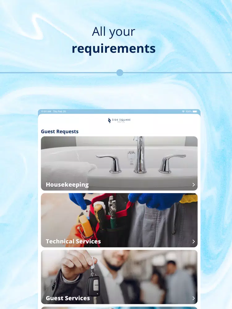 Screenshot di Side Square iPad 