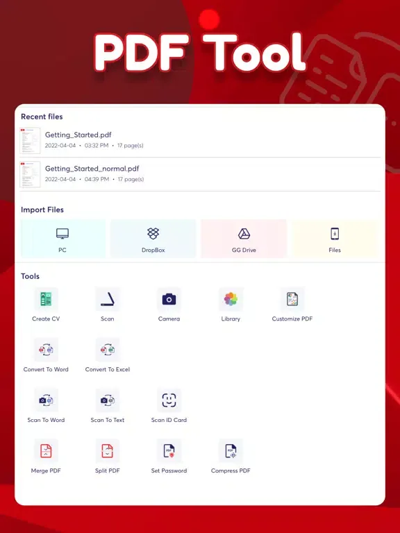 Tangkapan layar FileGet - Saving files Offline