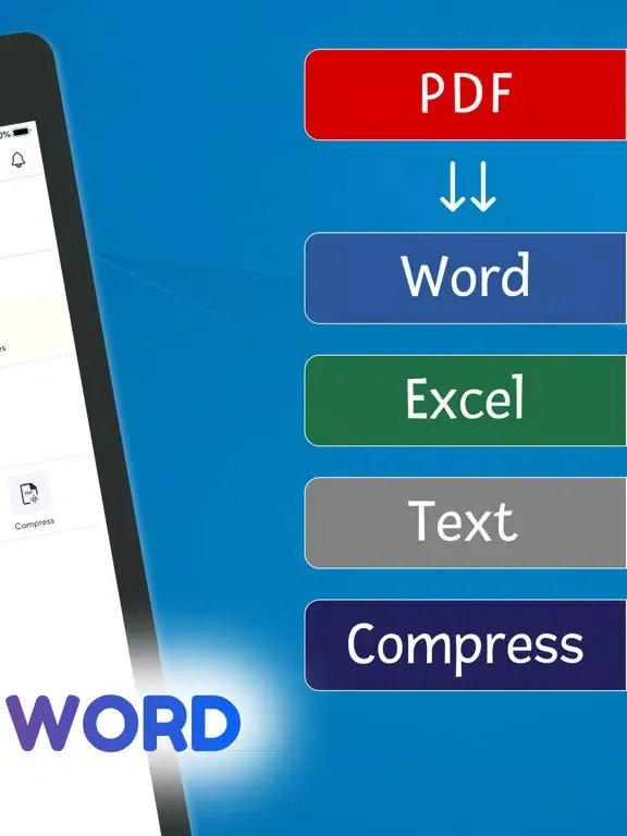 PDF to Word : PDF Converter iPad  स्क्रीनशॉट