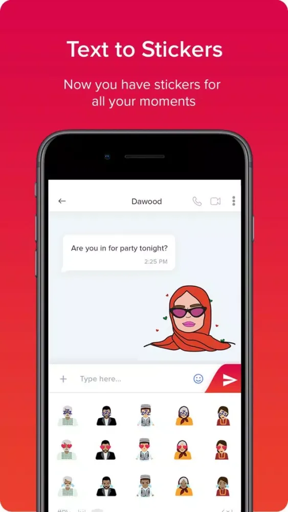 Ảnh chụp màn hình của Tamaaas Messenger