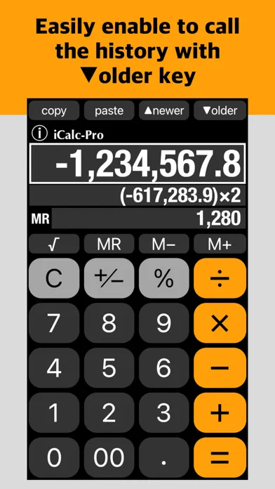 Calculator iCalc-Pro - No ads スクリーンショット