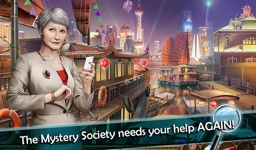 Capturas de pantalla de Hidden Object MysterySociety 2