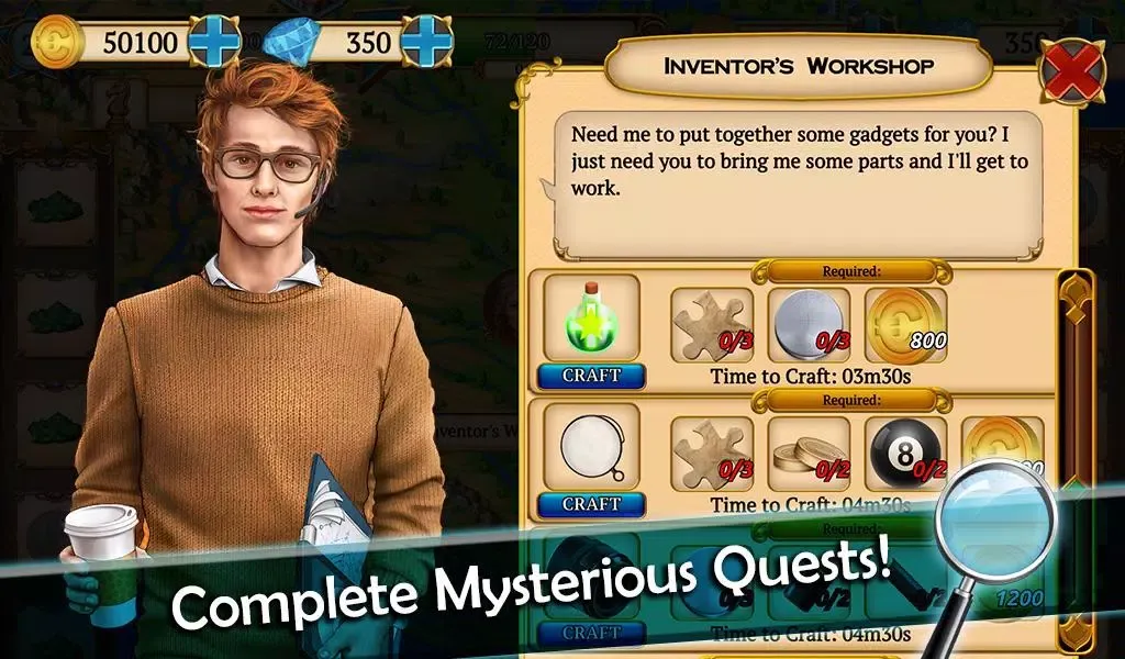 Capturas de pantalla de Hidden Object MysterySociety 2