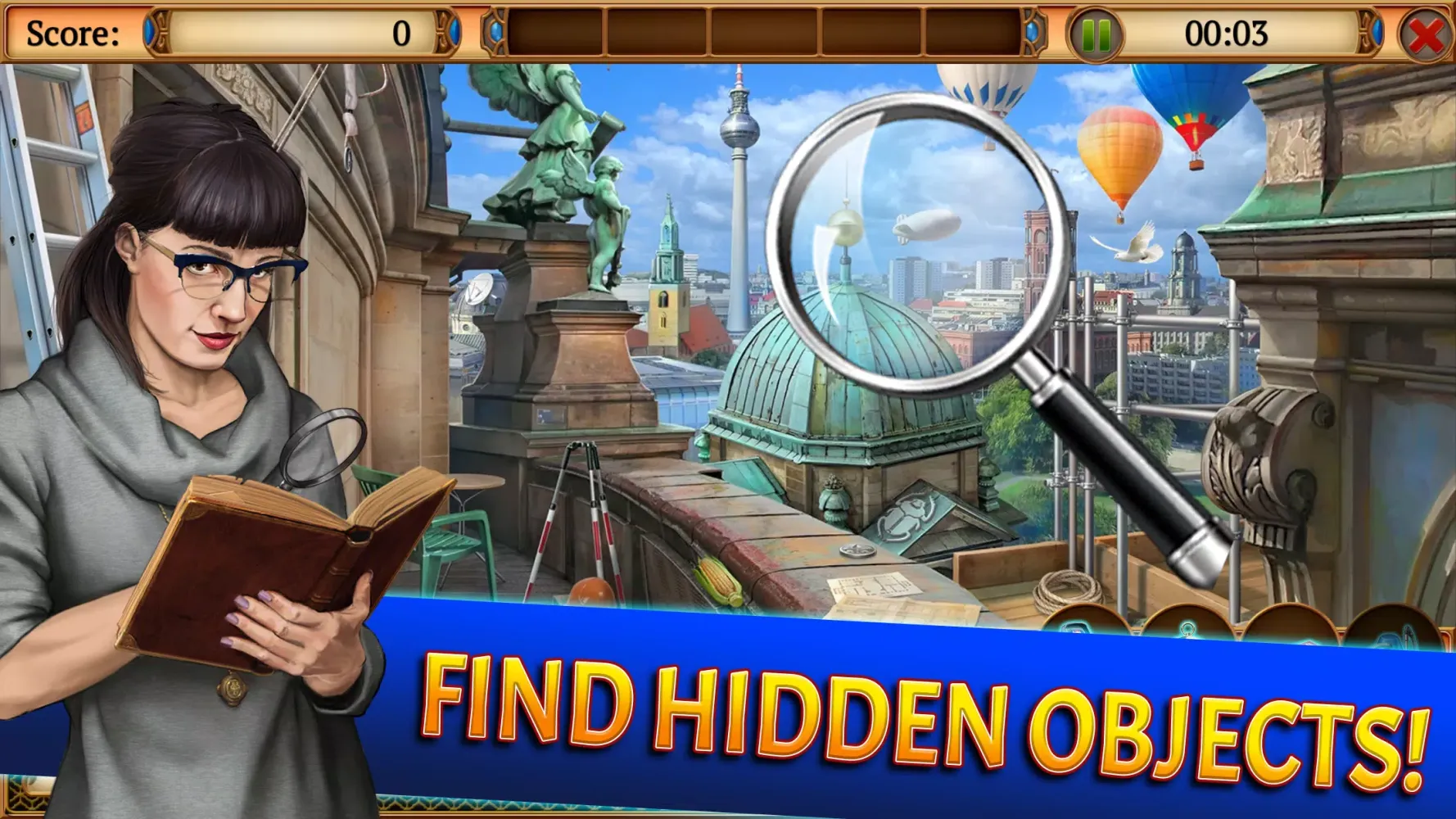 Hidden Object: Mystery Pursuit Screenshots