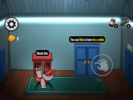 Survivor in Scary House iPad  Screenshots