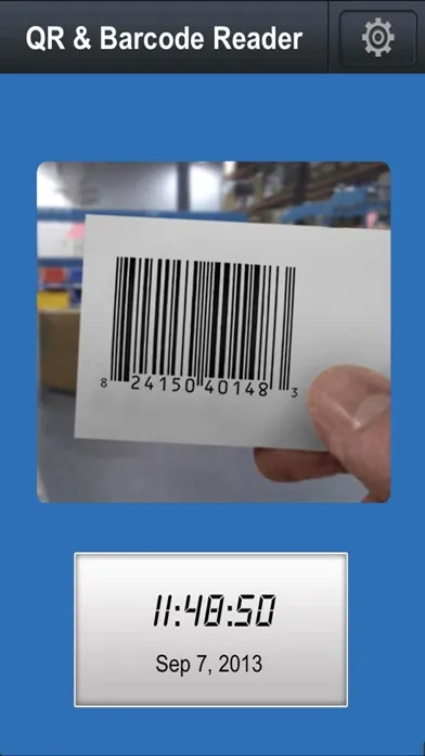 Tangkapan skrin Scan QR Code Barcode ~ Quick & Easy Scanner or Reader app for iPhone and iPad free
