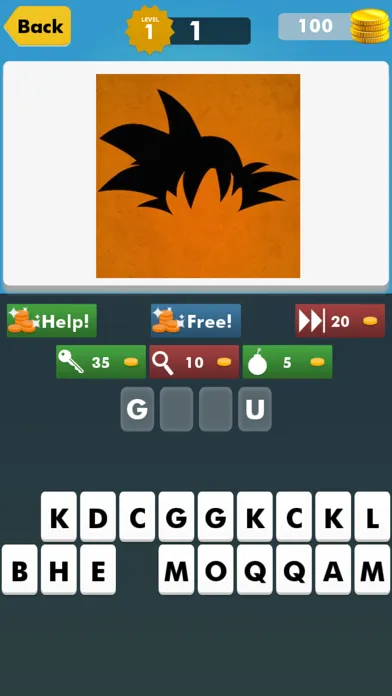 Captures d'écran de Anime Superhero & Manga TV Episode Characters Quiz Games