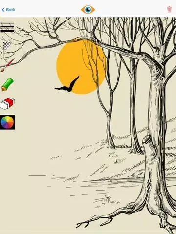 Color Pencils Drawing & Painting Free ~ Sketch Pad to draw on pictures & photos iPad  Screenshots