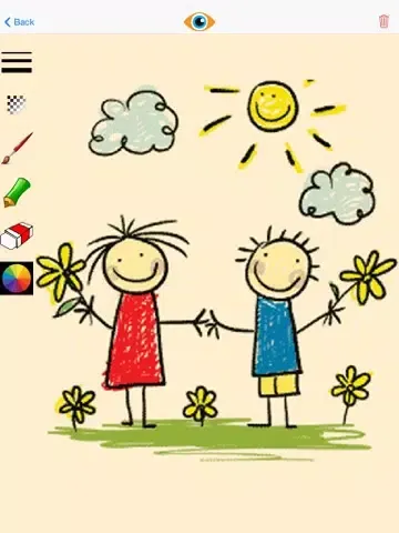 Color Pencils Drawing & Painting Free ~ Sketch Pad to draw on pictures & photos iPad  Screenshots