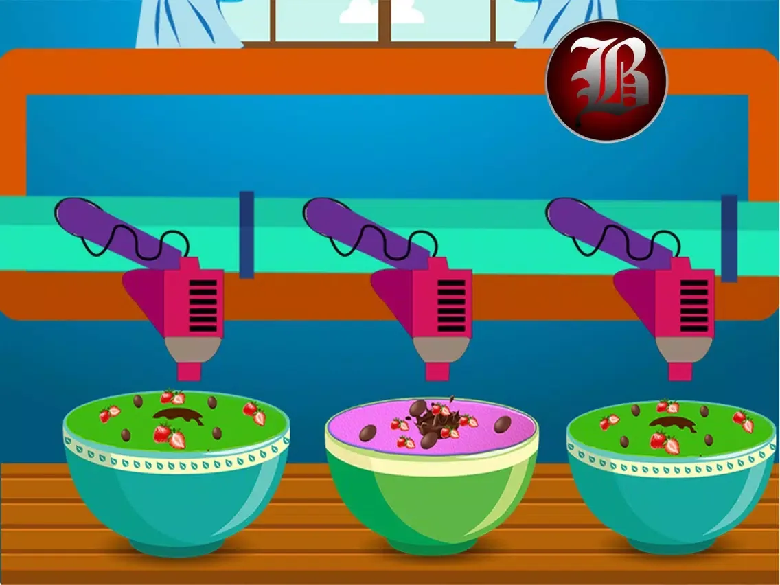 Ice Cream Making Factory iPad  Screenshots