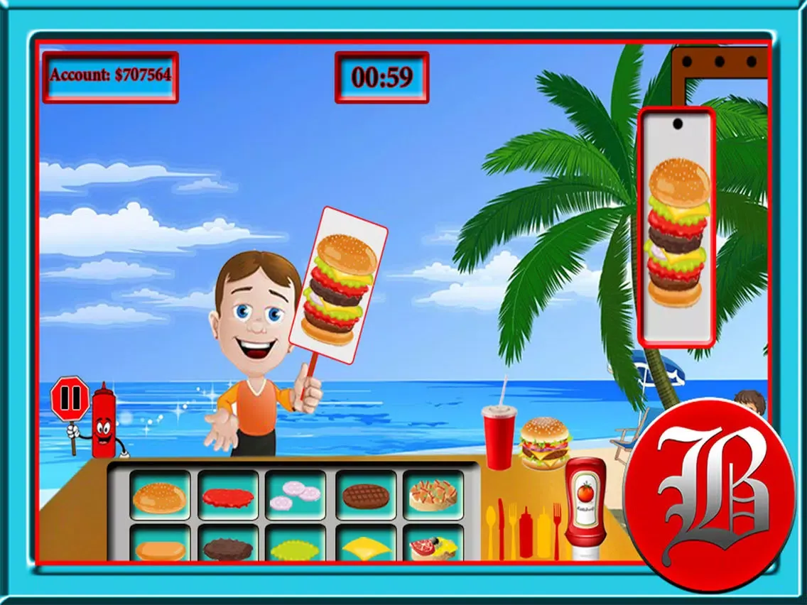 صور Burger Desk iPad 