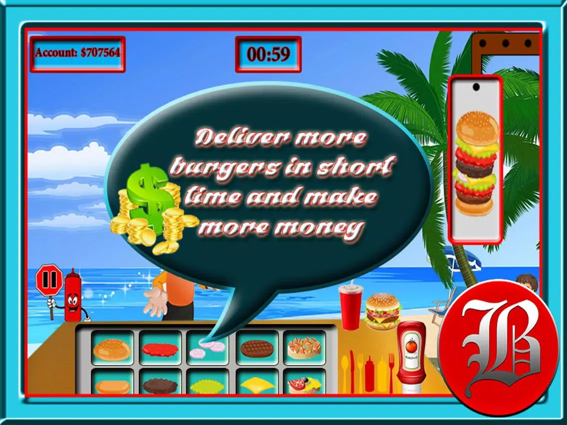 صور Burger Desk iPad 