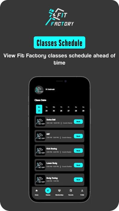Fit Factory SA 스크린샷