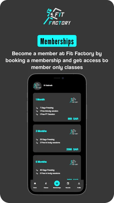 Fit Factory SA 스크린샷