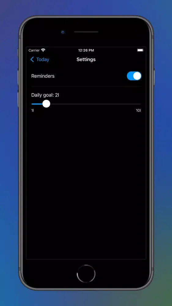 Capturas de tela do Aqua - Water tracker