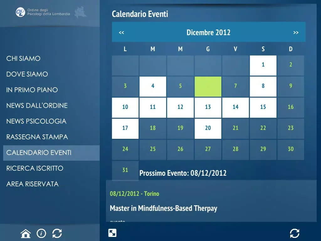 OPL - Ordine degli psicologi della Lombardia iPad  स्क्रीनशॉट