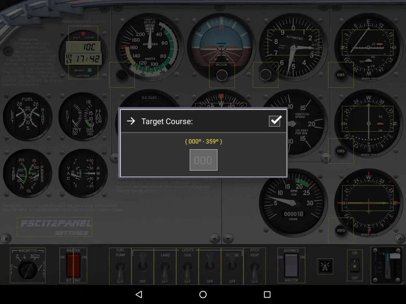 FsC172Panel Screenshots