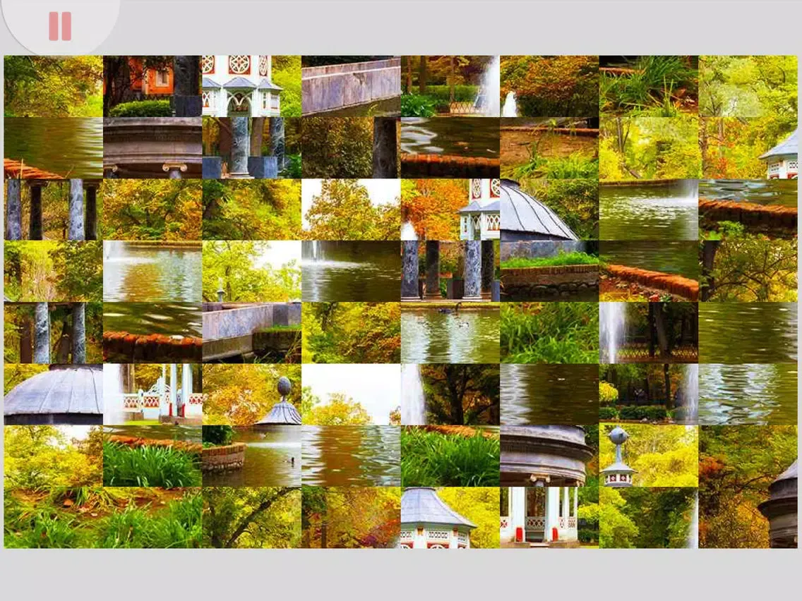 Screenshot di Tile Puzzle Gardens iPad 