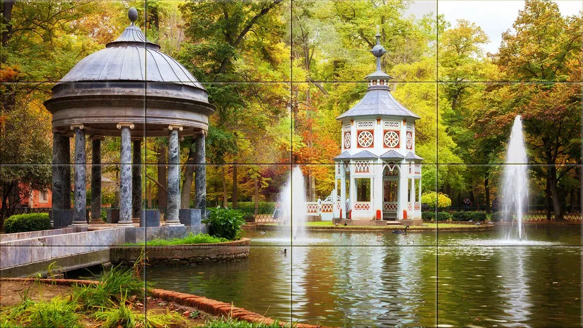 Screenshot di Tile Puzzle Gardens