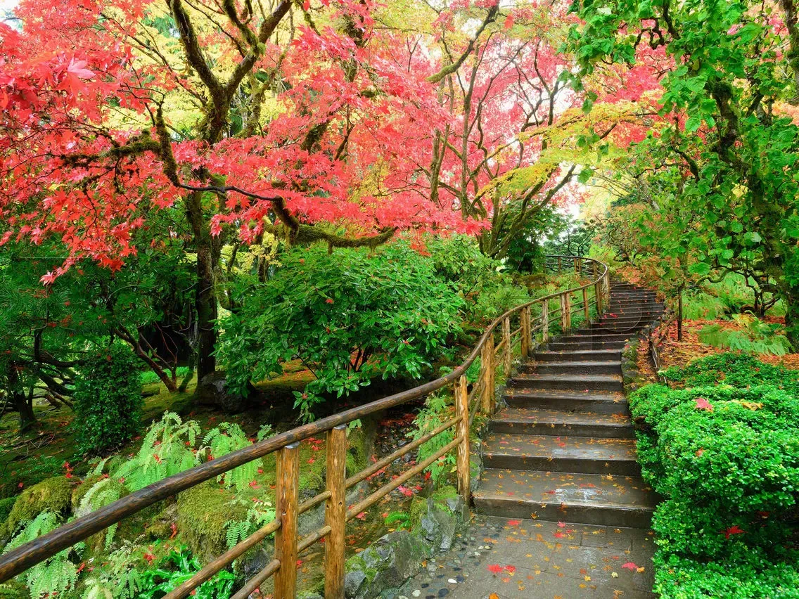 Скриншоты Tile Puzzle Japanese Gardens iPad 
