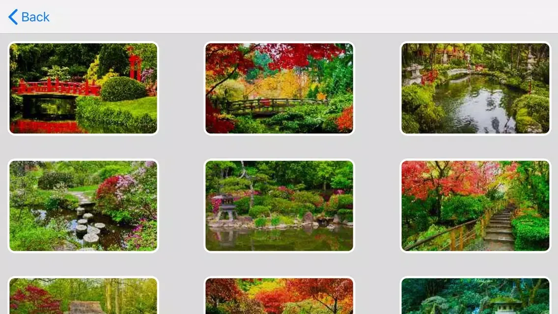 Скриншоты Tile Puzzle Japanese Gardens